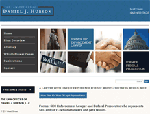 Tablet Screenshot of hursonlaw.com